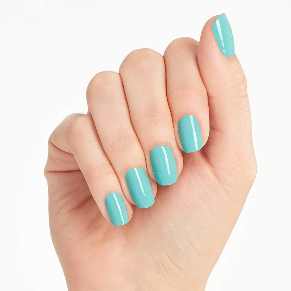 OPI Nail Lacquer Closer Than You Might Bel  m | Opaque Soft Blue Crme Chip Resistant Nail Polish | Lisbon Collection