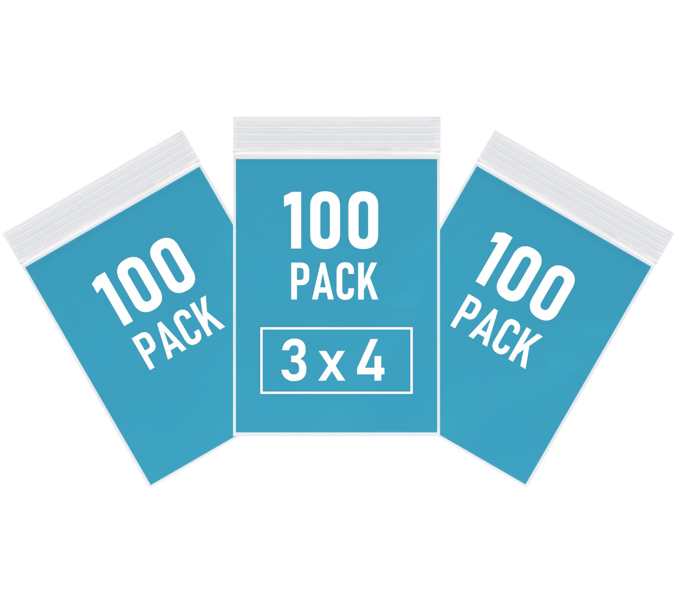 Wddeevoi 300 PCS Small Plastic Bags, 3 x 4 Inch Small Zip Bags, Transparent Jewelry Bags Reclosable, Clear Mini Baggies, Resealable Lock Poly Bags for Pill, Beads, Screws, Packaging