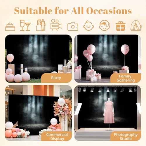 7x5FT Light Beam Stage Photography Backdrop Background Cloth Portrait Photo Booth Studio Prop Banner Photographers Home Of...