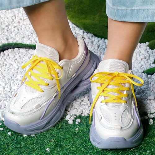 Flat Thin Athletic Shoe laces: 5mm Shoelaces for Running Sneakers Boot Strings(1Pair)