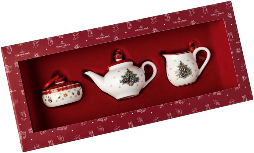 Villeroy & Boch Delight Decoration Ornaments Coffee Set, White