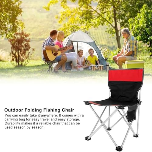HVVRNEWF Camping Chairs Ultralight Outdoor Folding Camping Chair Picnic Travel Leisure Backpack Foldable Beach Fishing Por...