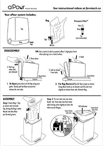 aPour Wine Chiller Bag Dispensing System Replaces Wine In box. Decorative Box Wine Dispenser Cocktail Beverage Dispenser W...
