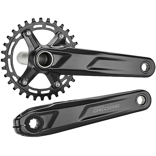 Shimano Deore FC-M5100 Deore chainset, 10/11-speed, 52 mm chainline, 32T, 170 mm, Black