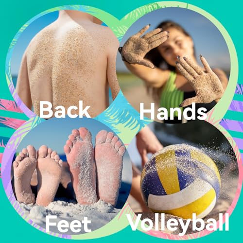MNZZ Sand Remover Bag Travel Kit Quick Dry Portable Beach Accessories Pouch for Blanket Chair Cover Shell Umbrella Tent Ha...