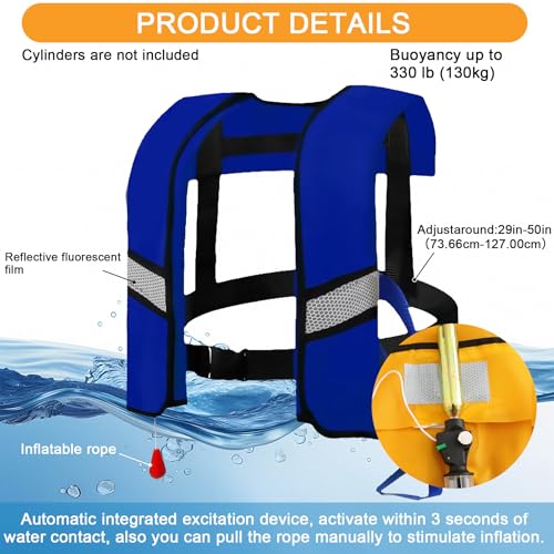 Life Jackets for Men Women - Lightweight &Breathable