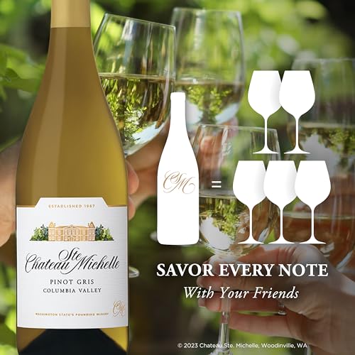 Chateau Ste. Michelle Columbia Valley Pinot Gris, White Wine, 750 mL Bottle