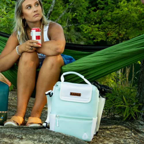 Kanga Insulated Cooler Bag - Soft Cooler Bag - 6 or 12 Can Beer and Seltzer Drink Cooler - Insulated Leak Proof and Durabi...