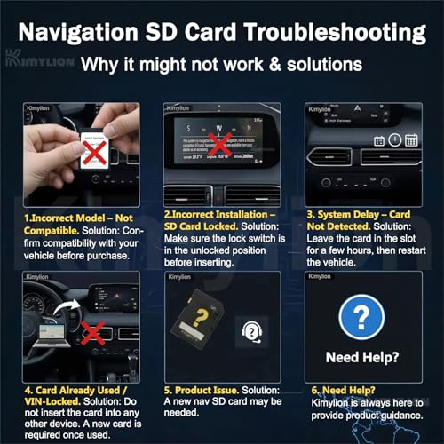 Upgraded Navigation SD Card - KR9D66EZ1B, GPS SD Map Card Compatible with 2025-2026 CX-50/3 / CX-30 / CX-70, 2024-2026 MX-...