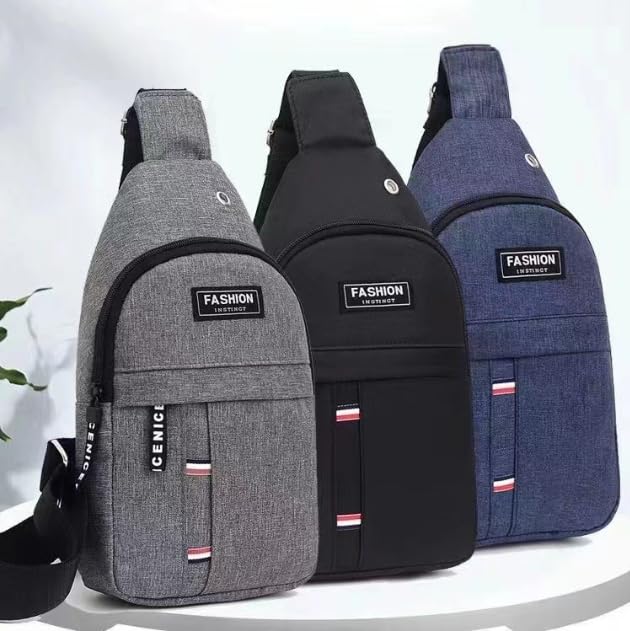 Shoulder Backpack Messenger Bag Adjustable Portable Men's Outdoor Hiking Sports Chest Bag