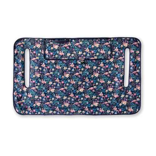 Classic Accessories for Vera Bradley Water-Resistant Golf Seat Blanket, 54 x 32 Inch, Flamingo Garden