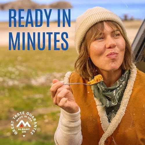 Mountain House Biscuits & Gravy & FreezeDried Food for Camping,12 Servings, 30Year ShelfLife