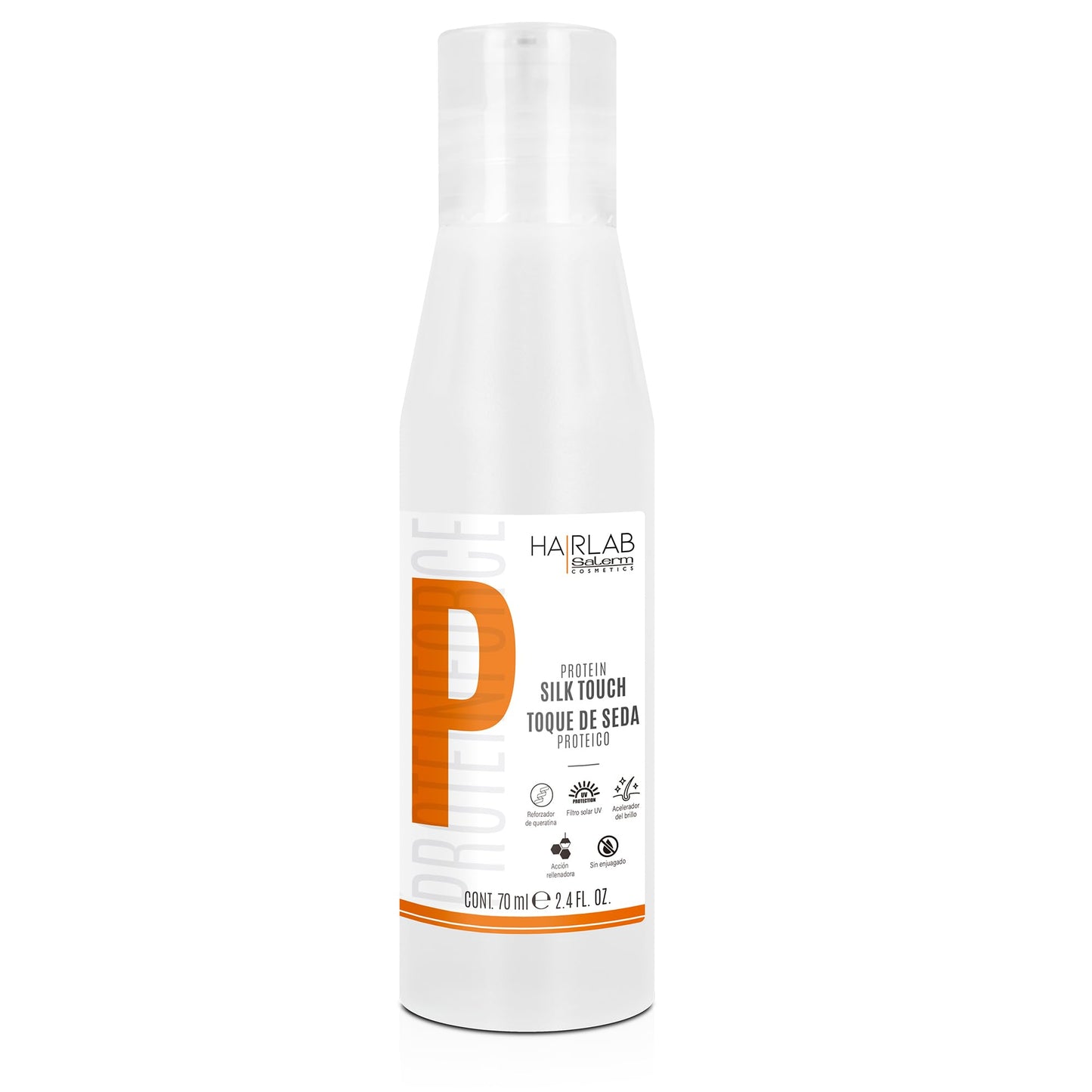 SALERM - Damaged Hair Repair Treatment - Silk Protein Touch - 70 ml - With Keratin - Protects Hair from Heat - Adds Shine and So