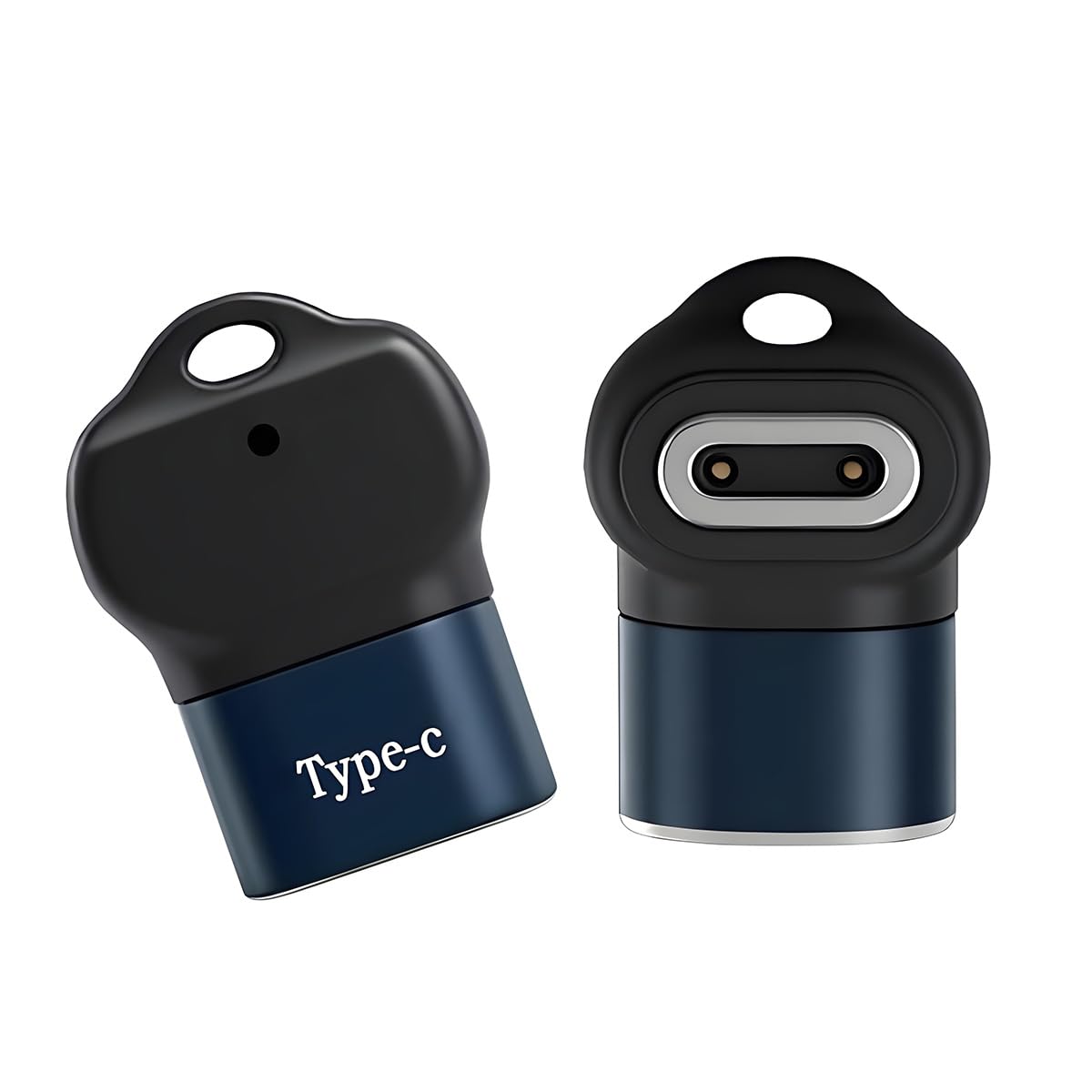 Nfhk Adapter 2Pcs/Lot Magnetic Smart Watch Charging Adapter Vertical Usb Type-C To 2-Pin Compatible With Imoo Z6 Z6S Z6Pro Z7 Z7