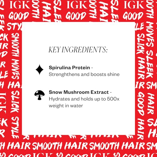 IGK Good Behavior Frizz & Flyaway Hair Taming Wand – Lightweight Gel Control Stick for Smooth, Sleek Hair, Anti-Frizz Styl...