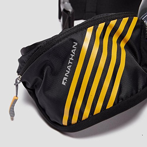 Nathan Swift Plus Hydration Belt with 10 oz Flask for Running & Workouts, with Zip Pocket to Pack Essentials, Ultra-Light ...