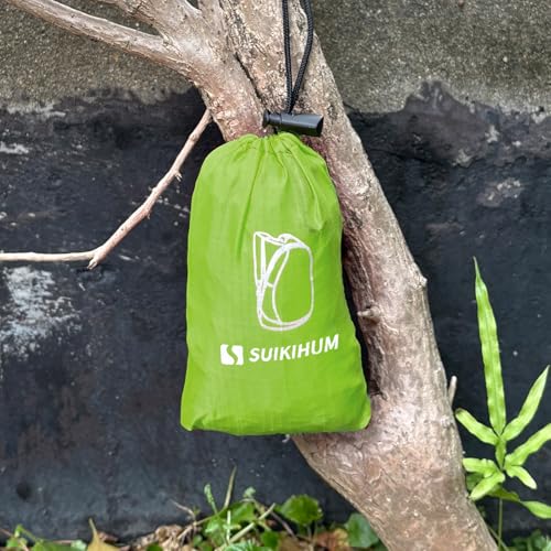 SUIKIHUM 20L Ultra Hiking-Daypack Lightweight Foldable Travel Packable Backpack for Camping Cycling Outdoor,green