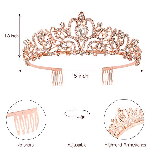 Crowns & Tiaras Set - Happy Birthday Decorations, Women's Accessories