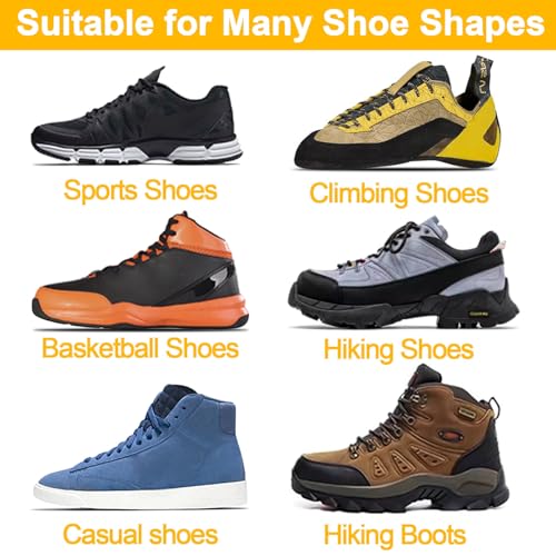 Round Striped Climbing Shoe Laces: Outdoor Work Shoelaces Hiking Boot Laces 1 Pair