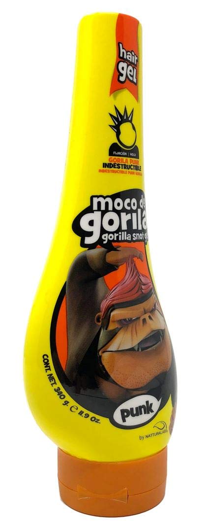 Moco de Gorila Punk Hair Gel | Indestructible Hair Styling Gel for Extreme Long-lasting Hold, Gorilla Snot Gel is the Ultimate H