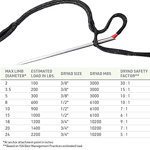 Notch Dryad Dynamic Cabling Polyester Rope 1/2" x 300'