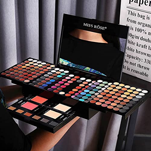 UNIFULL 190 Colors Makeup Pallet,Professional Makeup Kit for Women Full Kit,All in One Makeup Sets for Women&Beginner,incl...