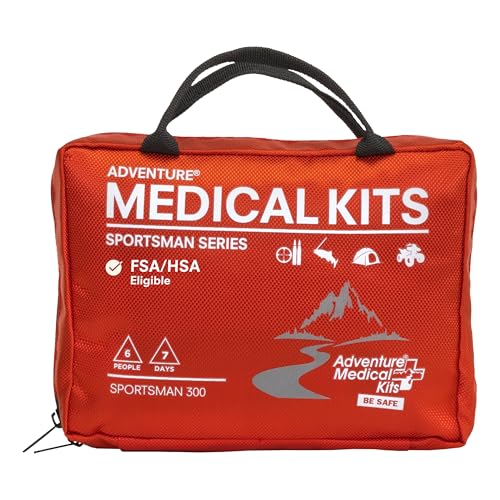 Adventure Medical Kits Sportsman Series Medical Kit - 300 - First Aid Kit for Camping, Hiking, Hunting & More - For 6 Peop...