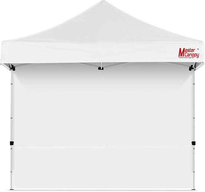 MASTERCANOPY 10x10ft Canopy SunWall Instant Canopy SideWall for Pop Up Canopy Tent Gazebos, UV Protection Sidewall Only, S...