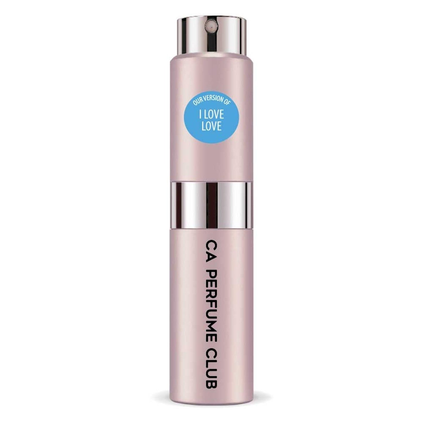 CA Perfume Impression of I Love Love for Women Floral Woody Musk Scent Long Lasting Perfumes for Women Eau De Parfum Travel Size Refillable Atomizer Spray 0.27 Fl Oz 8ml