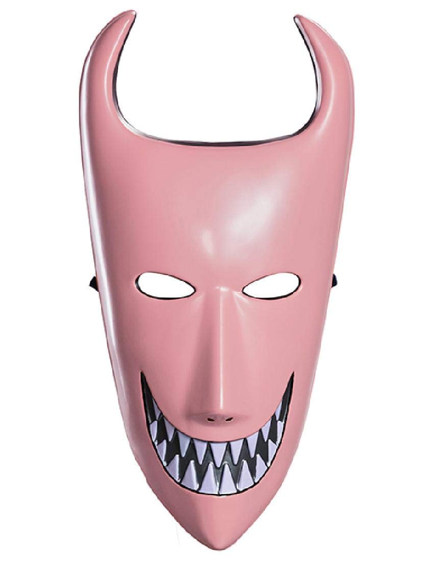 Disguise Men's Standard Lock Mask, Pink, One Size Adult