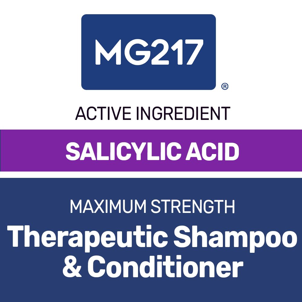 MG217 Psoriasis Scalp Solutions, Shampoo + Conditioner, 8 Ounce (5603)