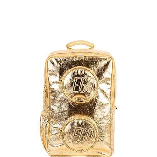 LEGO Brick Backpack - Gold Fashion Backpack, Gold