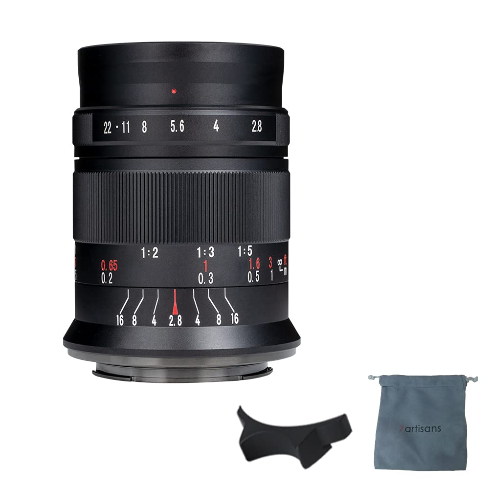 7artisans 60mm F2.8 Mark II Macro Manual Focus Camera Lens APS-C Mirrorless Camera Lens for Z Mount Z50(Nikon Z Mount)
