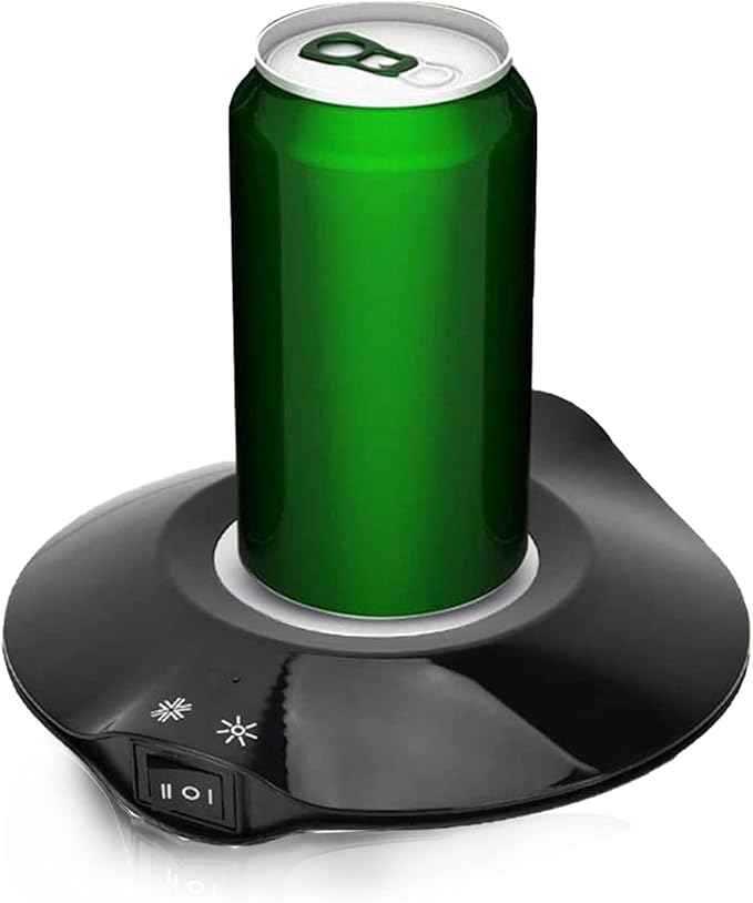 Yoidesu Cup Cooler Coffee Warmer, 2 in 1 Beverage Warmer and Drink Cooler, -3℃- 65 ℃ USB Heating and Cooling Mat Coffee Te...