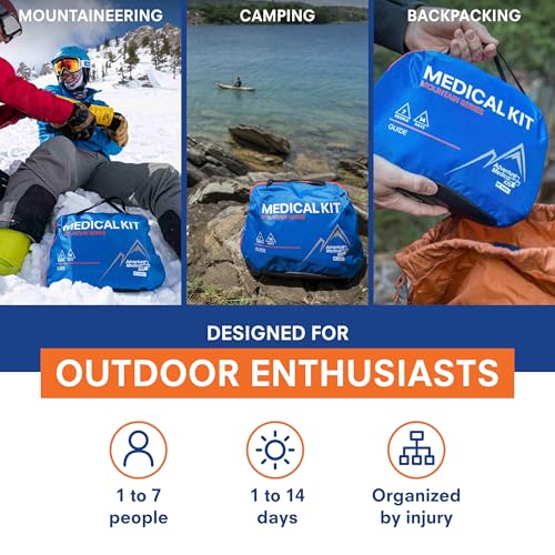 Adventure Medical Kits Mountain Series Medical Kit - Guide - Emergency Medical First Aid Kit - for 7 People for 14 Days - ...