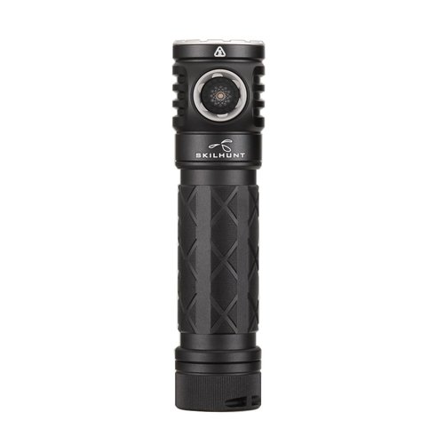 EC200 Powerful EDC 2250 lumens USB-C Rechargeable LED Flashlight - Lightweight, Compact Mini Pocket light Home use Camping Hiking Running Waterproof Outdoor Sports Hands-Free (Cool White 6500K, Black)
