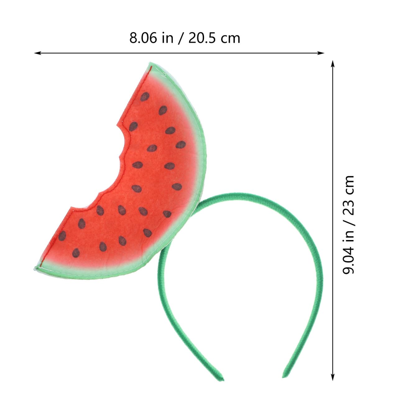 COHEALI Watermelon Headband Summer Head Bopper Tropical Fruit Headband Costume Hairband Hair Hoop Luau
