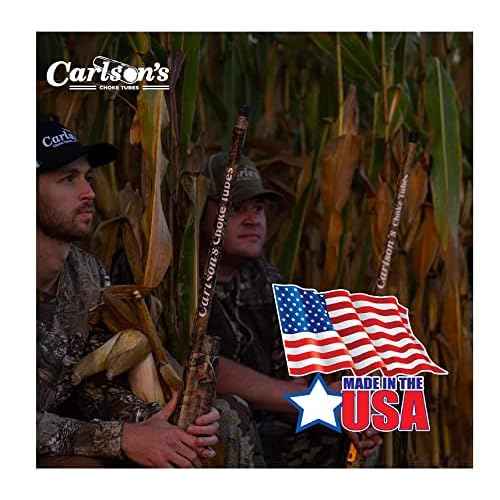 Carlsons Choke Tubes 12 Gauge for Beretta Benelli Mobil | Stainless Steel | Gold Competition Target Ported Sporting Clays Choke Tube | Made in USA