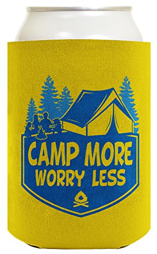 Camping Gifts Outdoorsman Wanderlust Adventurer Bundle Hiking Gifts Geocache Gifts 6 Pack Can Coolie Drink Coolers Coolies...