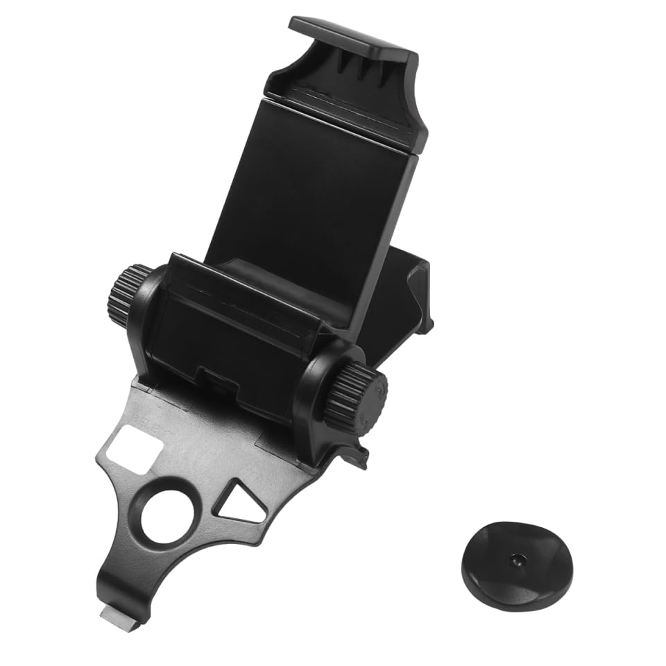 Gadpiparty Game Controller Bracket Holder Phone Stand Clamp For Controller Black Abs Material