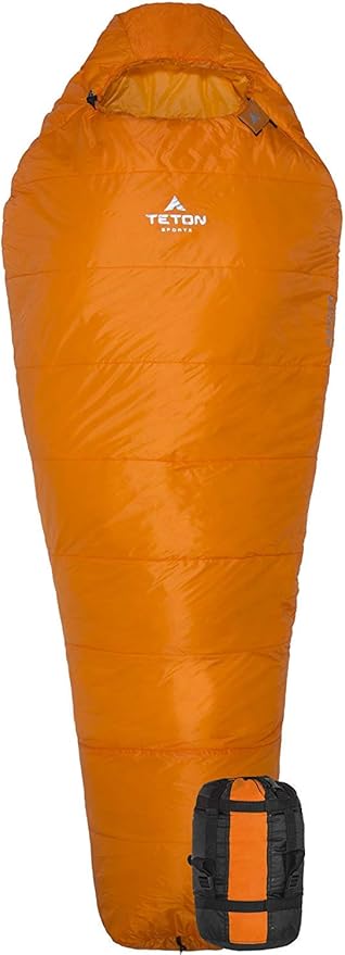 TETON Sports ALTOS, 20 Degree and 0 Degree Sleeping Bag for Adults, Lightweight Warm Mummy Sleeping Bag for Camping, Hikin...