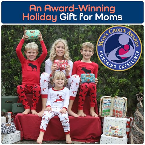 KeepGoing Travel First Aid Kit for Kids – 130 Pc. for Car, Home, Purse, Diaper Bag & Backpack with Latex-Free Bandages - M...