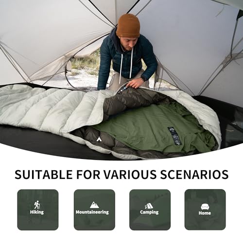 Naturehike 4.5oz Ultralight Washable Sleeping Bag Liner, Lightweight Adult Sleep Sack & Travel Sheets for Backpacking, Hot...