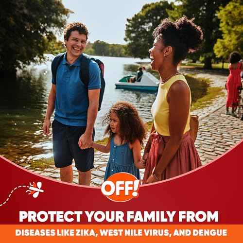 OFF! Active Insect Repellent, Sweat Resistant, Repells Mosquitoes, 6 oz ( Pack of 12)