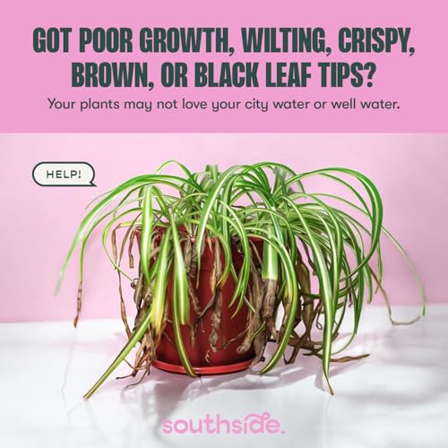 Southside Plants Tap Water Conditioner for Houseplants & Hydroponics - Remove Chlorine, Chloramines & Heavy Metals, Buffer...