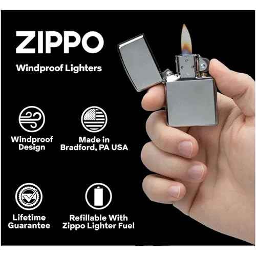 Zippo Lighter- Pit Bull Dog Black Matte Windproof Lighter #Z5100