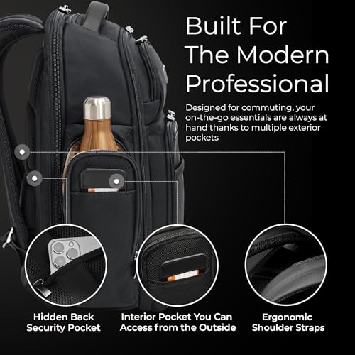 Briggs & Riley Large Cargo Backpack for Women & Men - Laptop Backpack, For Work & Travel, Spacious & Durable, Padded Strap...