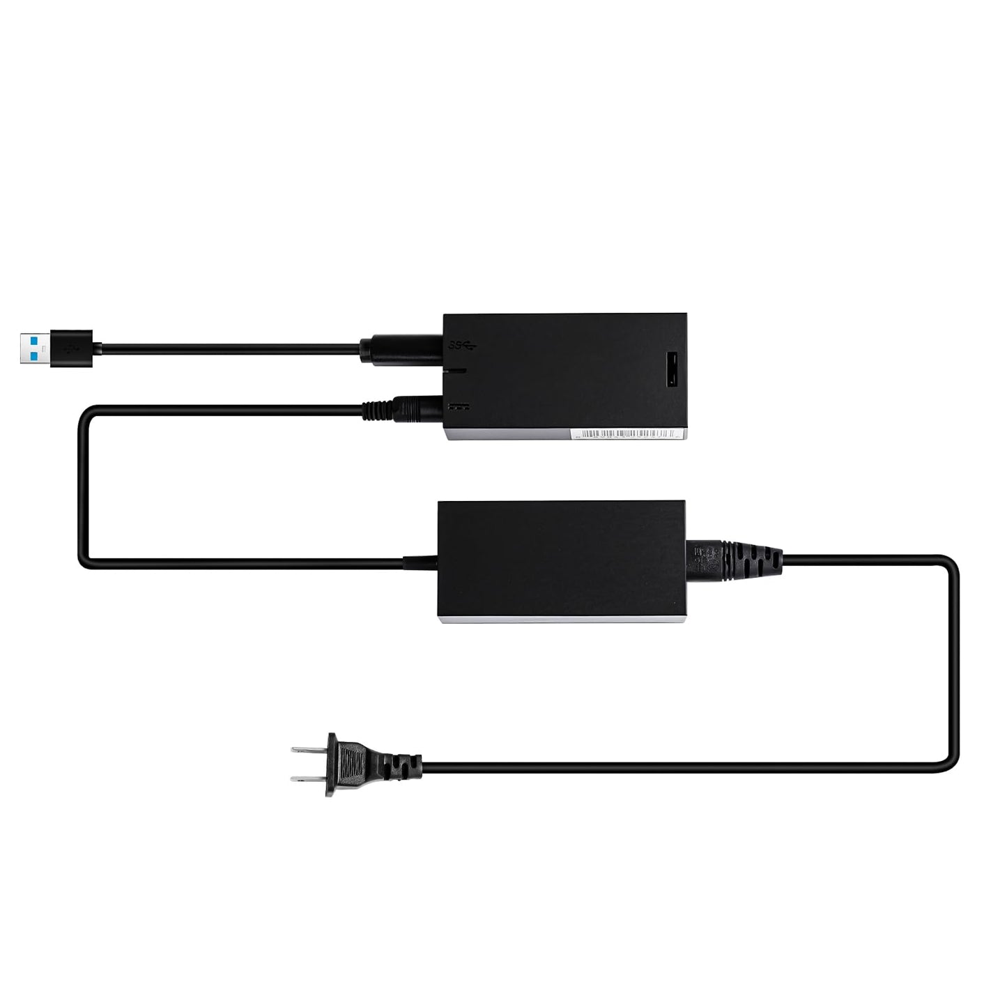 E EGOWAY Kinect Adapter for Xbox One S, Xbox One X, and Windows 10/8.1/8 PC Kinect 2.0 3.0 Sensor AC Adapter Power Supply