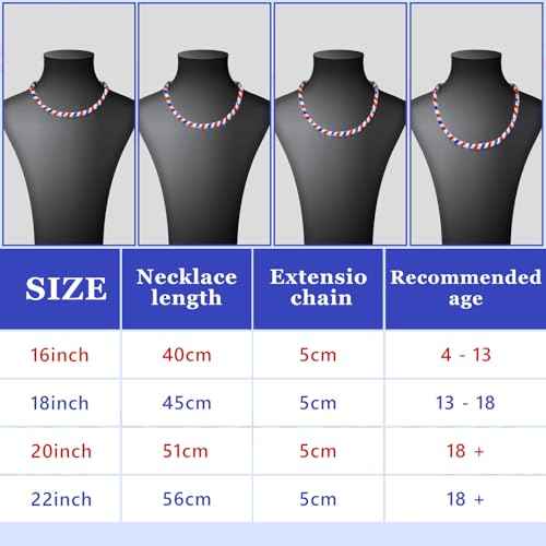 Red White and Blue Baseball Necklace Sparkly Rhinestone Baseball Game Day Chain Accessories for Men Women Baseball Team Players Lovers Gift