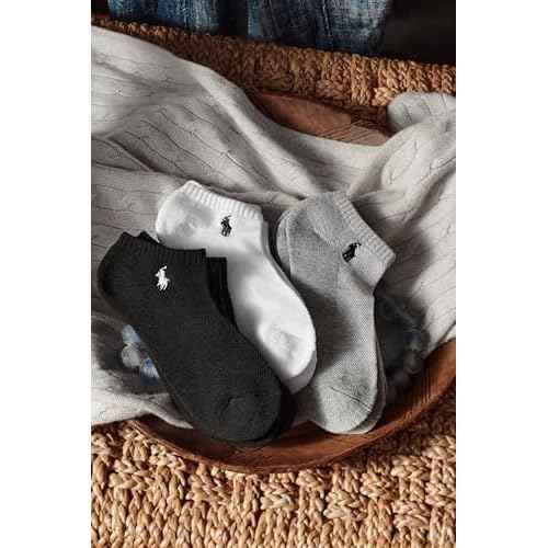 POLO RALPH LAUREN Athletic Performance Low Cut Socks (6-Pack)